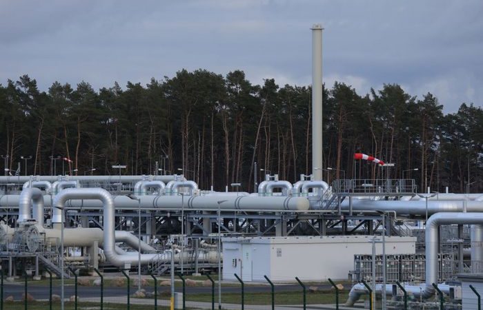 Американский инвестор готов купить газопровод «Северный поток — 2» Приёмная станция газопровода «Северный поток-2» 2 февраля 2022 года недалеко от Любмина, Германия. ( Sean Gallup/Getty Images)
