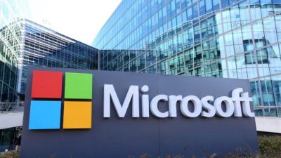 Штаб-квартира корпорации Microsoft в Исси-ле-Мулино, недалеко от Парижа, Франция, 18 апреля 2016 г. Фото: REUTERS/Charles Platiau/File Photo
