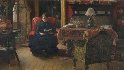 Картина без названия, 1887 год, кисти Пола Фишера. Национальный музей искусства, архитектуры и дизайна в Осло, Норвегия. (Национальный музей искусства, архитектуры и дизайна/CC BY-SA 4.0)