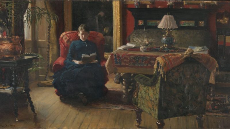 Картина без названия, 1887 год, кисти Пола Фишера. Национальный музей искусства, архитектуры и дизайна в Осло, Норвегия. (Национальный музей искусства, архитектуры и дизайна/CC BY-SA 4.0)