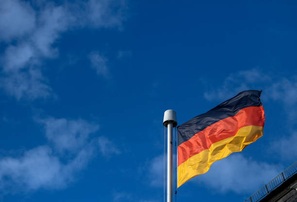 Флаг Германии Фото:  INA FASSBENDER/AFP via Getty Images