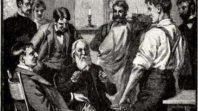 Иллюстрация к книге «Семь палочек» из McGuffey’s Third Eclectic Reader, Revised Edition, 1879. (Public Domain)