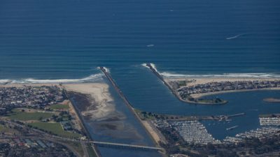 Мишн Бэй в Сан-Диего, Калифорния, 26 января 2022 г. (John Fredircks/The Epoch Times)