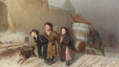 Василий Григорьевич Перов «Тройка», 1866 год. (ru.wikipedia.org)
