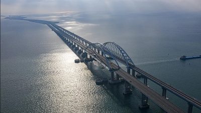 Крымский мост. 21 декабря 2019 г. Фото: Росавтодор/wikimedia.org/CC BY 4.0