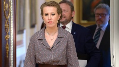Телеведущая и журналистка Собчак вернулась в Россию. (Press Service of the President of the Russian Federation/ commons.wikimedia.org/CC BY 4.0)