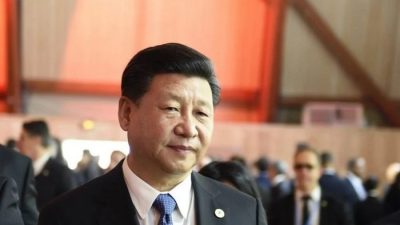 Лидер Коммунистической партии Китая Си Цзиньпин на конференции ООН по изменению климата в Париже 30 ноября 2015 г. (Eric Feferberg /AFP/ Getty Images)
