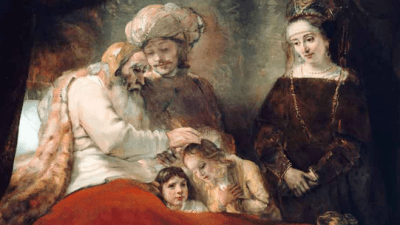 Иаков благословляет детей Иосифа (Рембрандт, 1656 г.) Rembrandt/PublicDomain