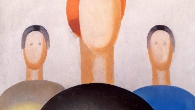 Фрагмент картины Анны Лепорской «Три фигуры». The Art Newspaper Russia
