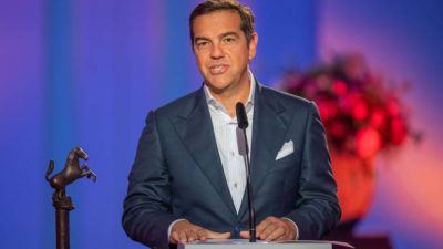 Алексис Ципрас, бывший премьер-министр Греции, 28 августа 2021 г. (Lino Mirgeler/picture alliance via Getty Images)