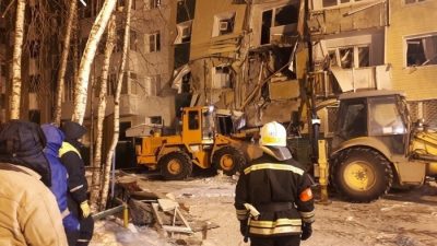 Взрыв в пятиэтажном здании города Нижневартовска Ханты-Мансийского автономного округа. 86.mchs.gov.ru/(CC BY 4.0).