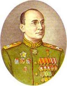 Главный сталинский кат. глава НКВД СССР маршал Лаврентий Берия (расстрелян). 